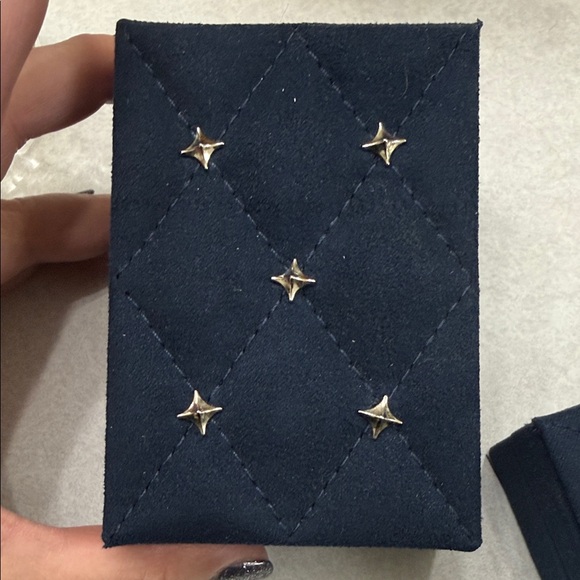 Zales Two-Tone Rose Earrings - Picture 3 of 5